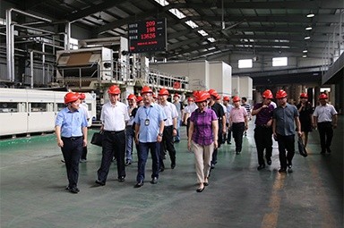 2018年9月12日，全國政協(xié)常委、提案委員會副主任郭庚茂、支樹平率領(lǐng)調(diào)研組蒞臨公司開展調(diào)研